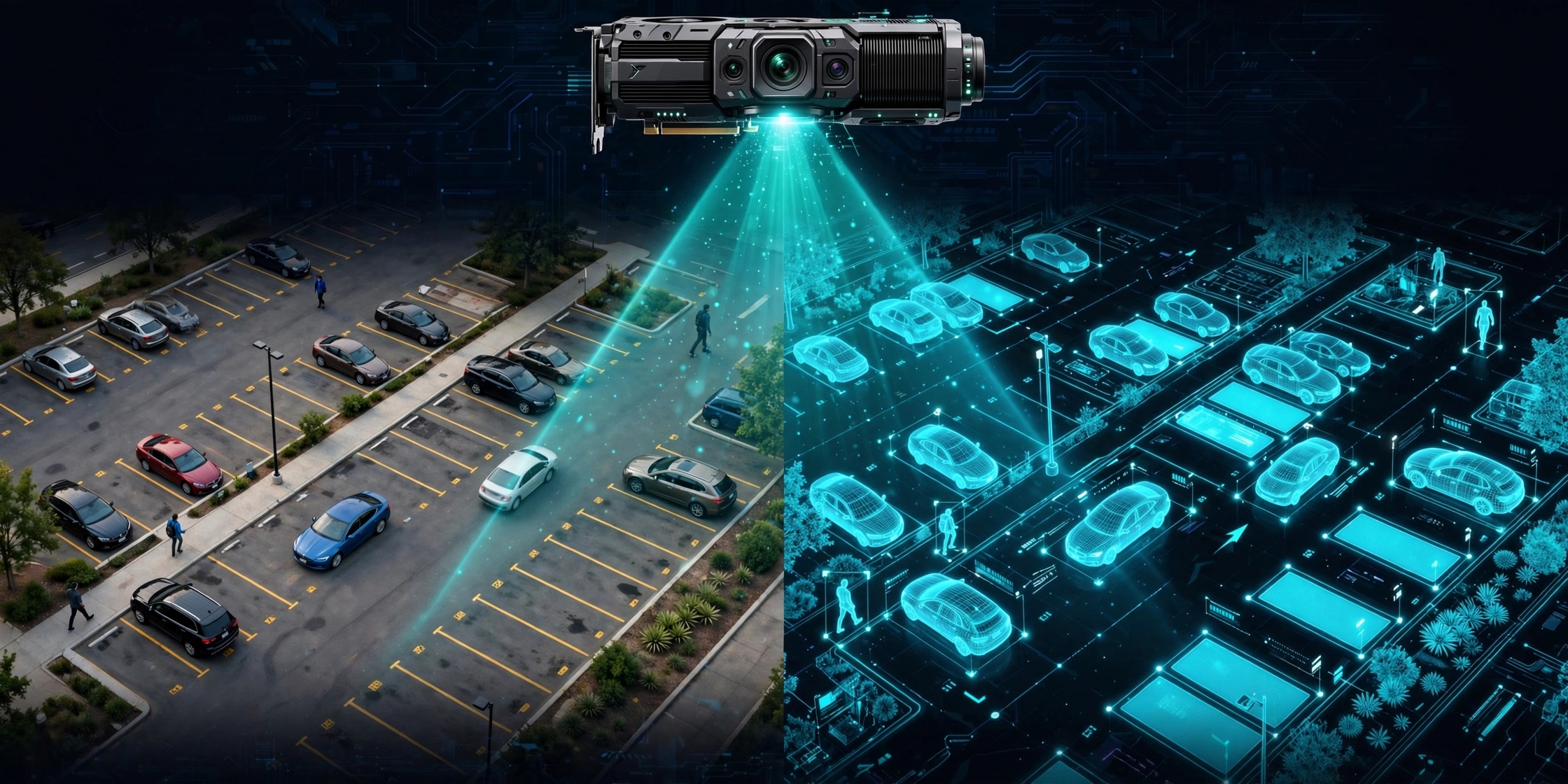 Campus and parking digital twin