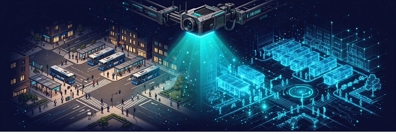 Public venues digital twin