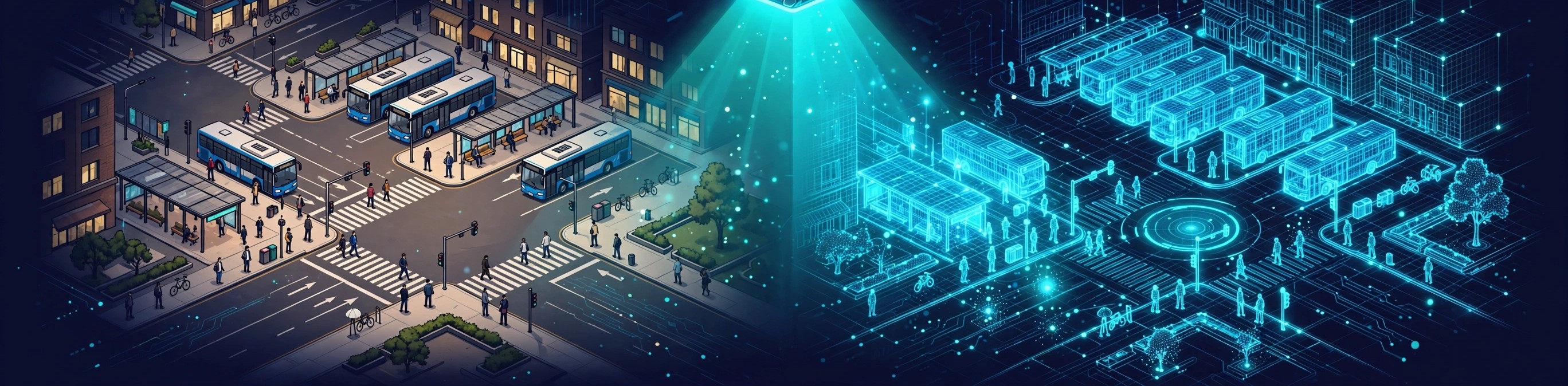 Globeye — transit hub digital twin